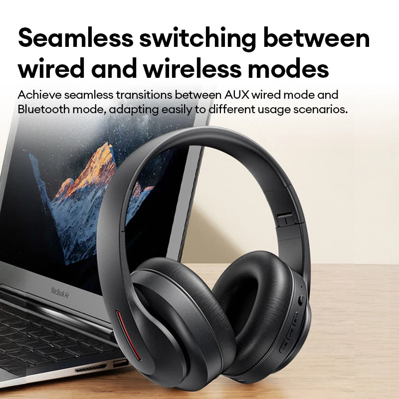 Lenovo LES-107 Wireless Over-Ear Bluetooth Headphones