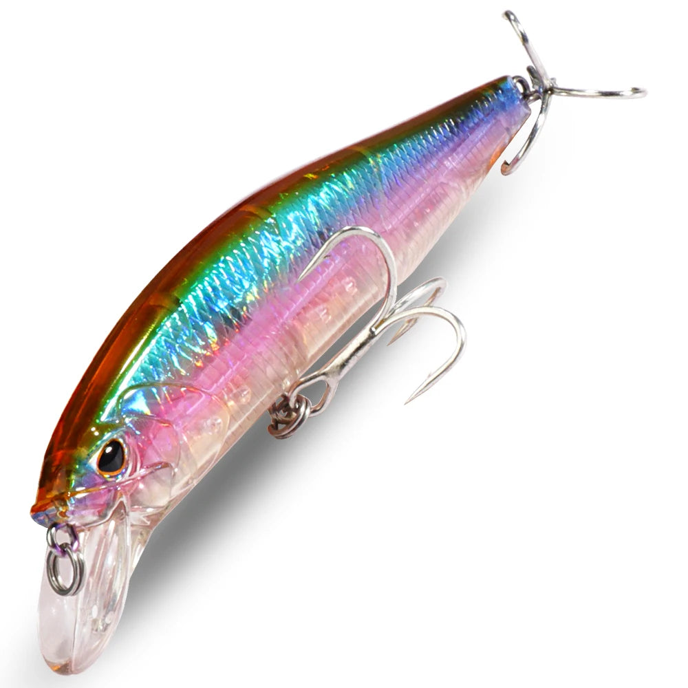 19g Sinking & 15g Floating Minnow Jerkbait Fishing Lure