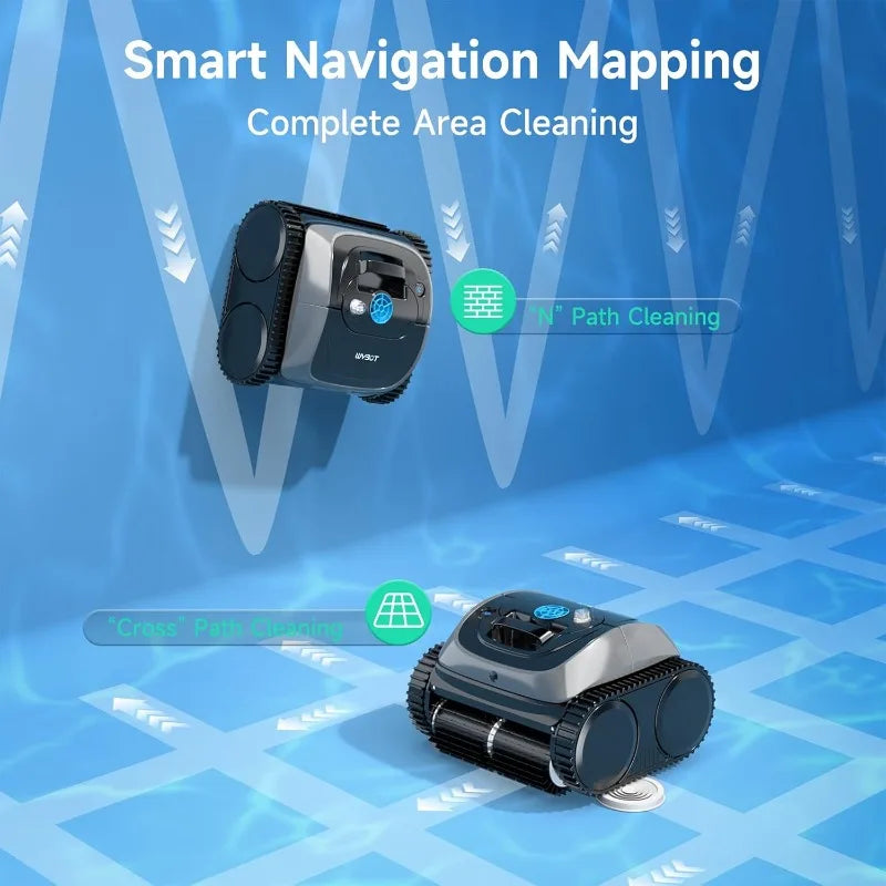WYBOT C1 Pool Robot Vacuum for Inground Pools 4-in-1 Cordless Lasts 150min
