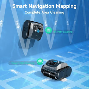 WYBOT C1 Pool Robot Vacuum for Inground Pools 4-in-1 Cordless Lasts 150min