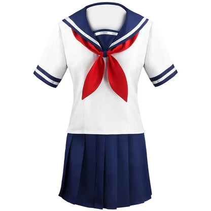 Ayano Aishi Cosplay Costume - Yandere Simulator Japanese JK Sailor School Uniform Outfit Set