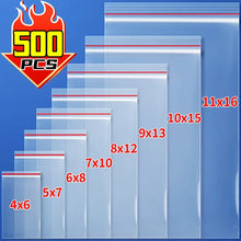 Multi-pack Self Sealed Small Zipper Storage Bags