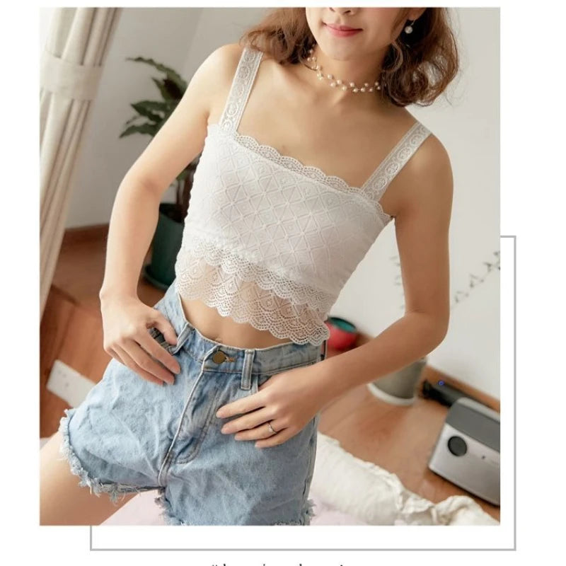 Camisole Tank Tops with Chest Pads