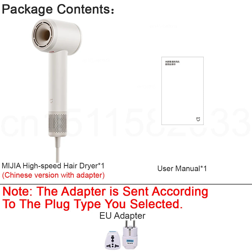 Xiaomi MIJIA High-Speed Ionic Hair Dryer (110,000 RPM)