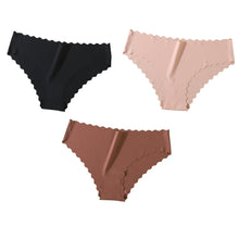 3Pcs Low Rise Invisible Briefs