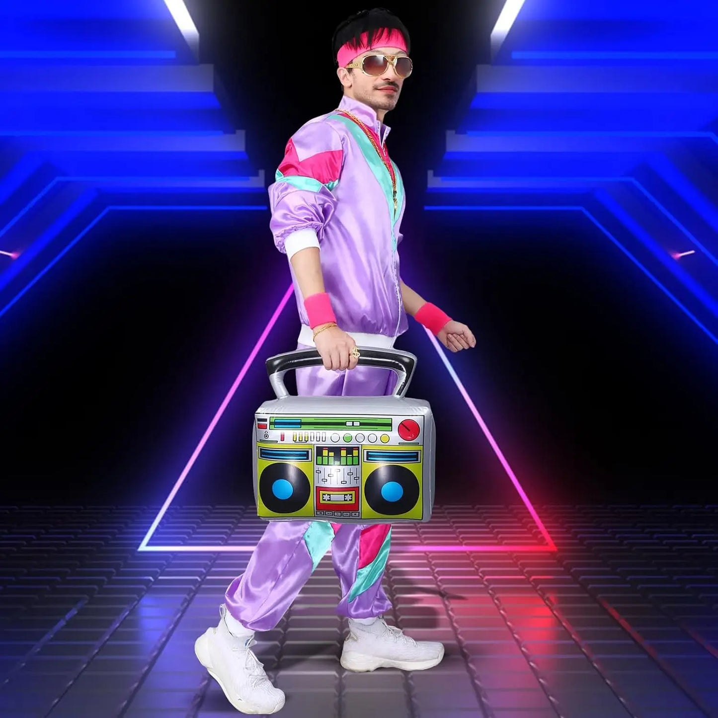 Retro 80s/90s Tracksuit Costume Set