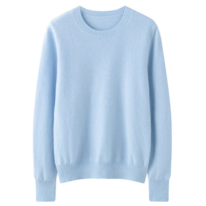 Pure Cashmere Knitted Pullover