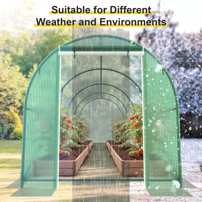Outdoor Heavy Duty Large Walk-in Green Garden House