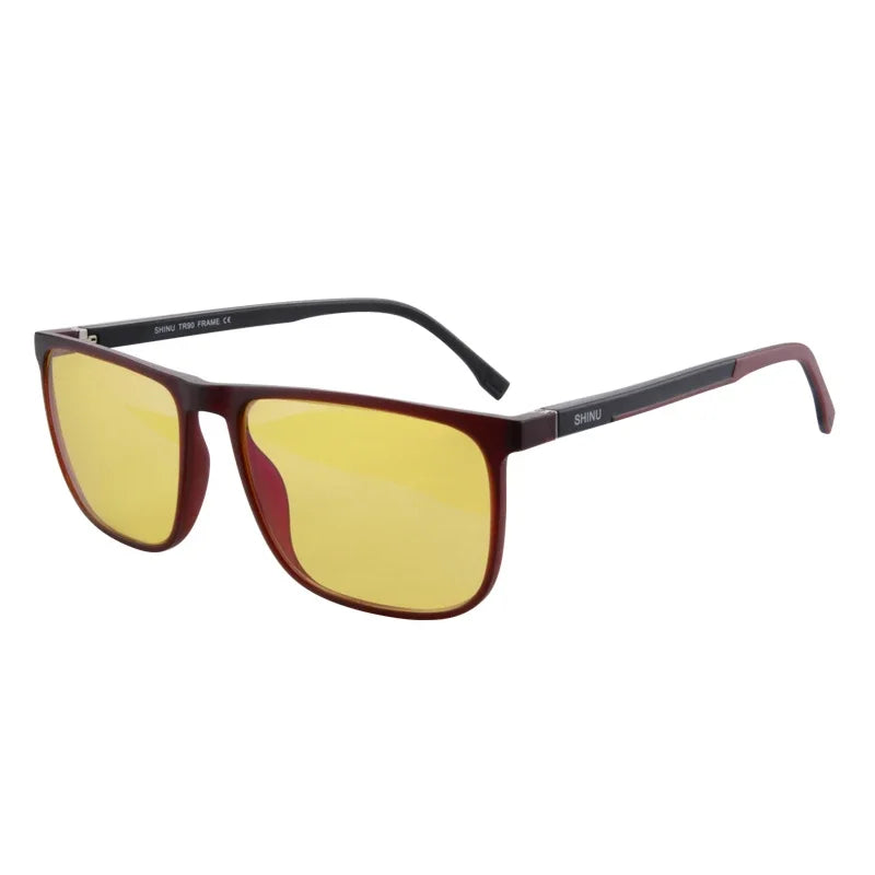 Blue Light Blocking Eliminate Eye Strain Glasses