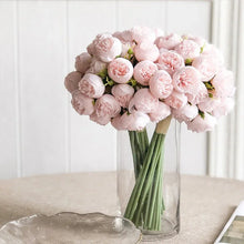 Rose Pink Peony Artificial Flowers Bouquet
