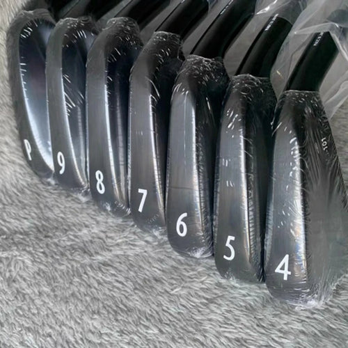 Black MB-101 Forged Flex Steel Graphite Shaft Irons with Head Cover