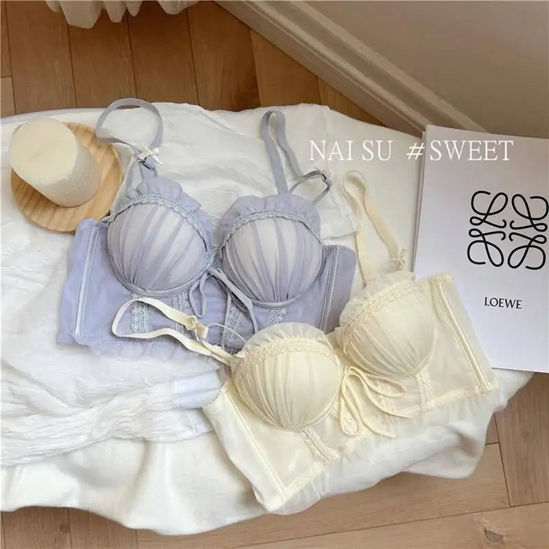 Wireless Lolita Bra Set