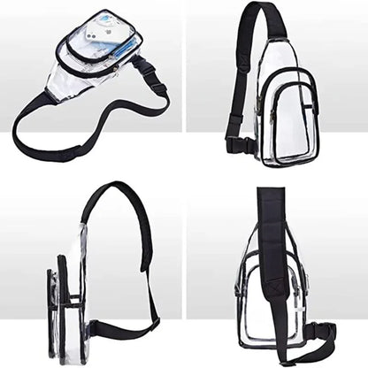 Clear Chest Waterproof Crossbody Travel Bag