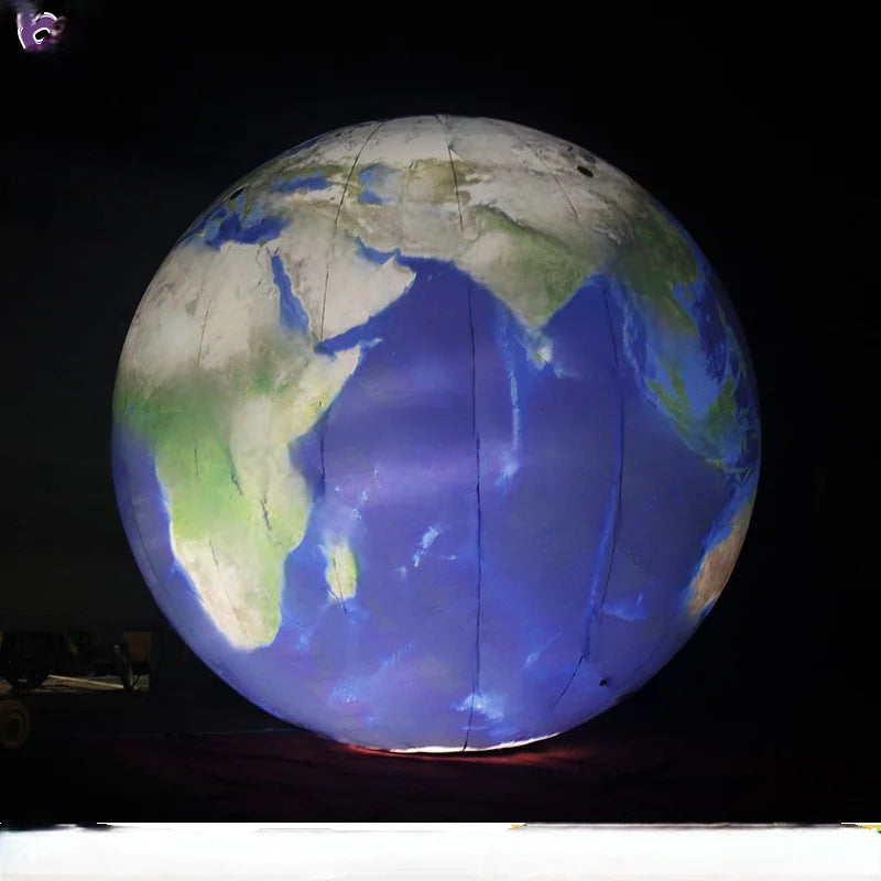Giant Inflatable Planet Earth Globe - Hanging & Standing Advertising Sphere