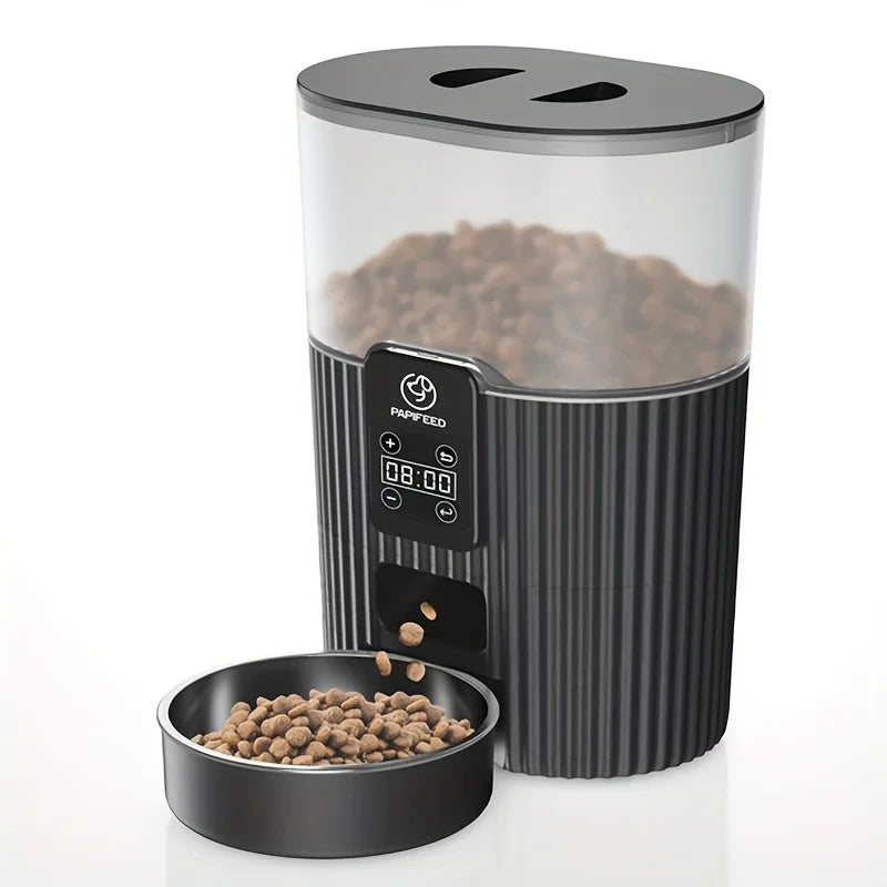 PAPIFEED Automatic Pet Feeder with Wi-Fi Remote