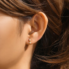 CANNER Simple Flat Head Pierced Stud Earrings