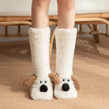 Animal Face Warm Carpet Socks