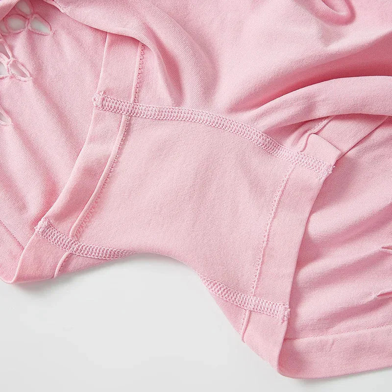 Women's Hollow-Out Knit Boyshort Panties