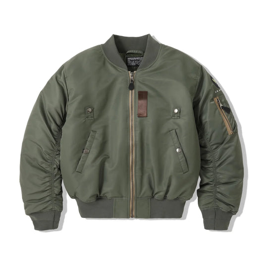 Men's Vintage Military Flight Bomber Jacket