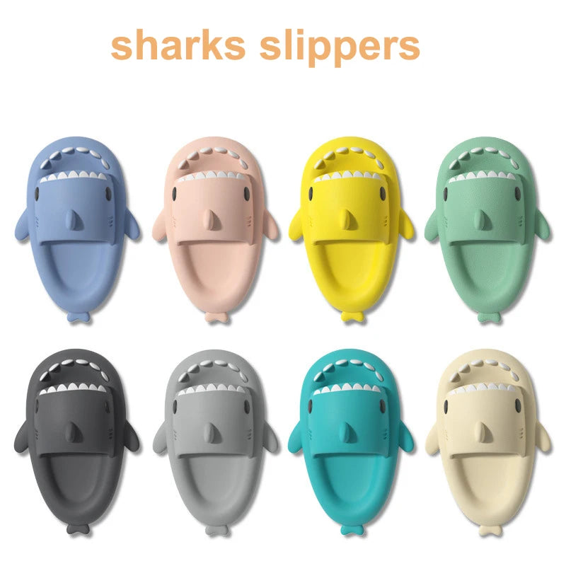 Shark Face Funny Slides