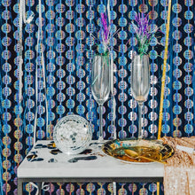 Disco Party Decorations Silver Foil Fringe Curtains