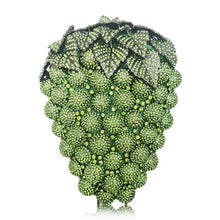 Grape Crystal Purple Designer Handbags