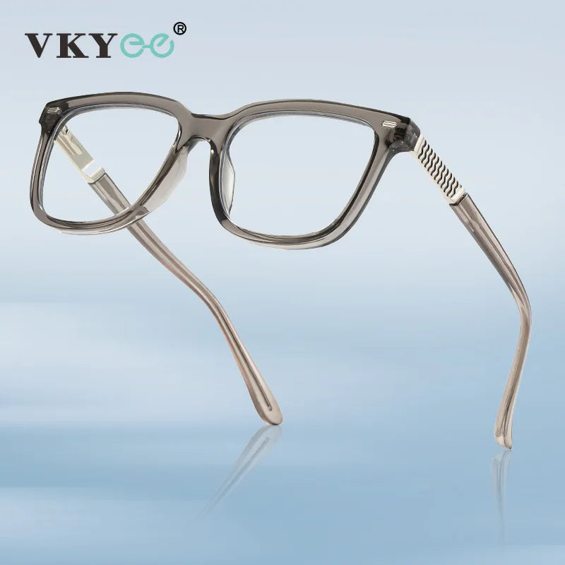 VICKY Retro Geometric Square Design Anti-blue Light Reading Glasses
