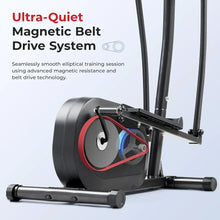 YC-Health & Fitness Smart Upright Elliptical w/Pulse Sensor Built-in