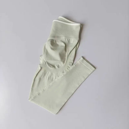High-Waist Seamless Active Leggings