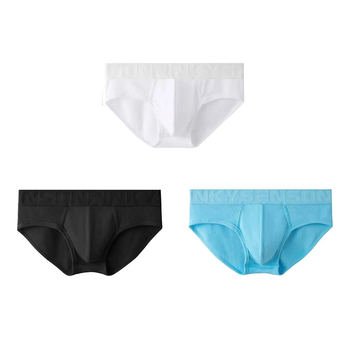 3pcs Low-Waist Briefs