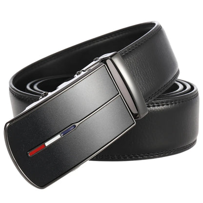 Leather Automatic Buckle Designer Belt
