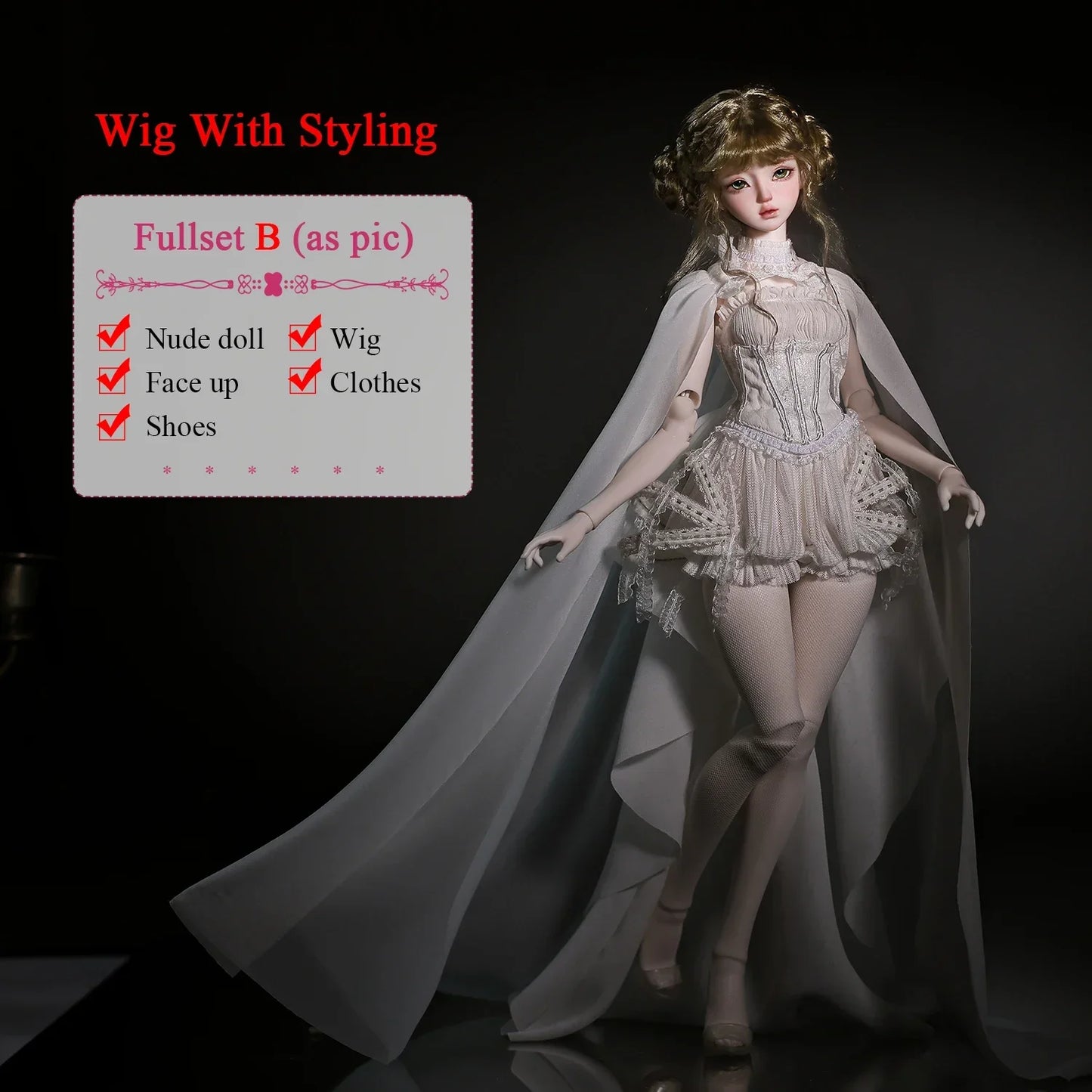 Joybjd 1/4 Chihiro The Captive Medieval Princess Style Doll