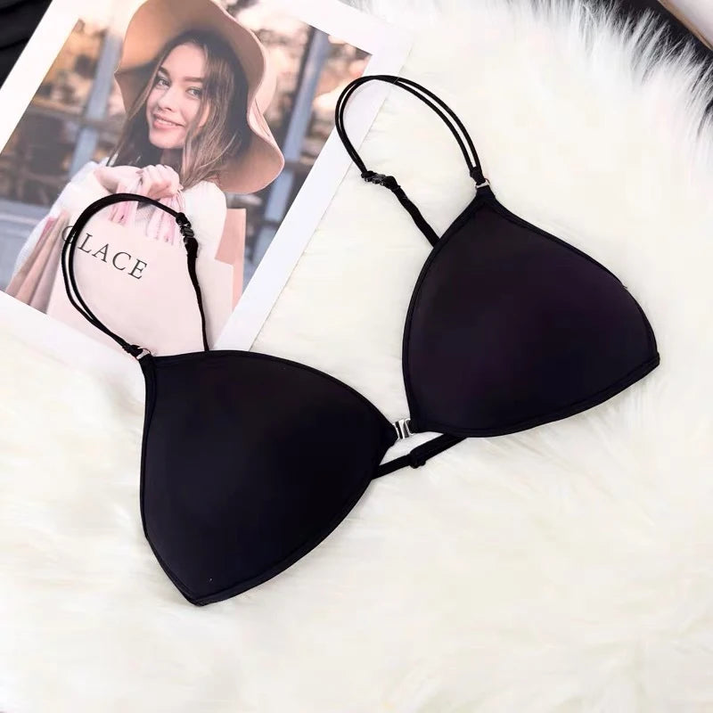 Women’s Front-Closure French Triangle Bralette