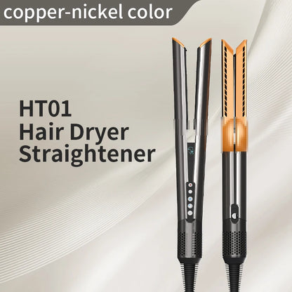 2-in-1 Hair Straightener and Dryer Combo