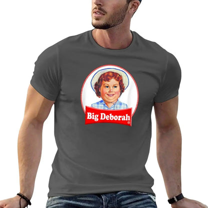 Big Deborah Parody Graphic Short Sleeve T-Shirt