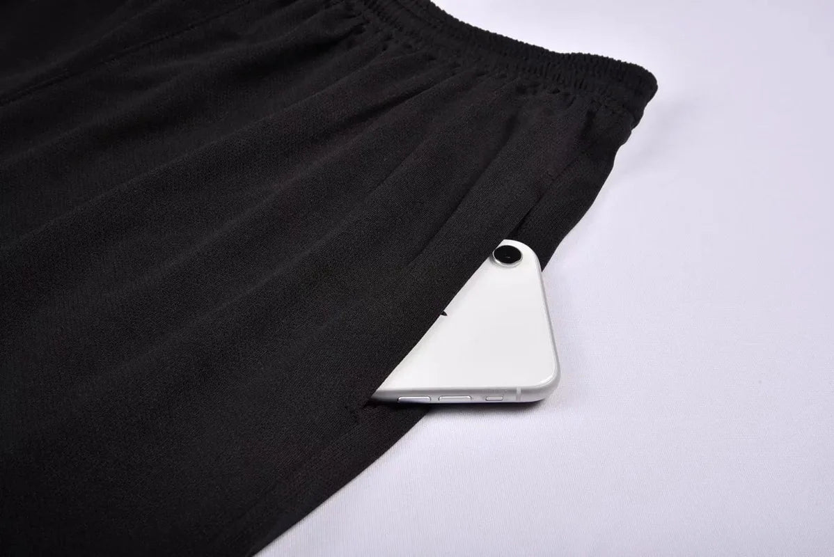 Men's Quick-Dry Athletic Soccer & Referee Shorts