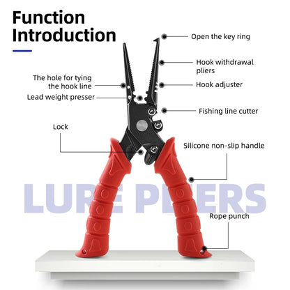 Stainless Steel Multi-functional Fishing Pliers