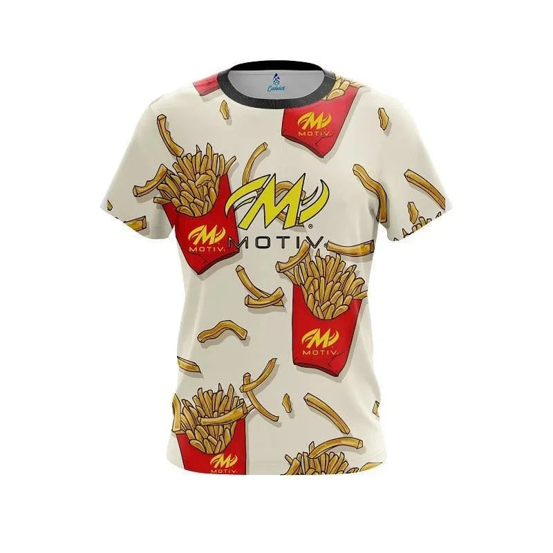 MOTIV Logo Purple Galaxy Performance Bowling Jersey