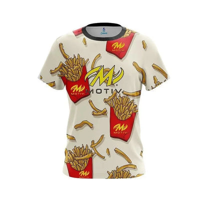 MOTIV Logo Purple Galaxy Performance Bowling Jersey