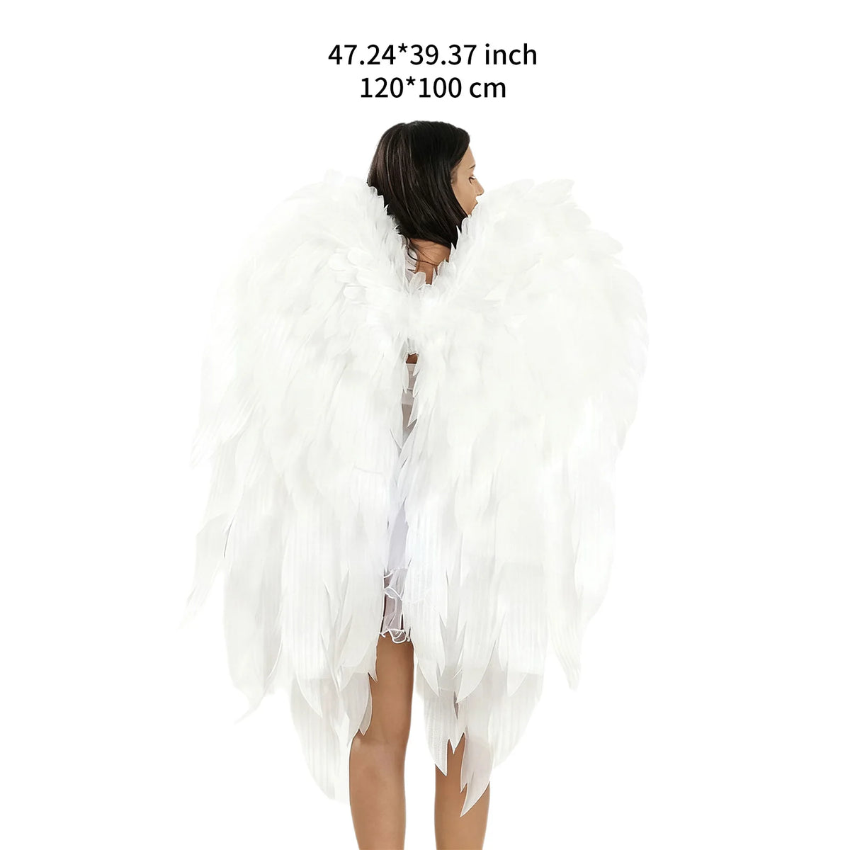 Angel Wings Simulated Feather Wings – Adult & Kids Cosplay Costume