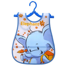 Cartoon Pattern Waterproof Feeding Bibs