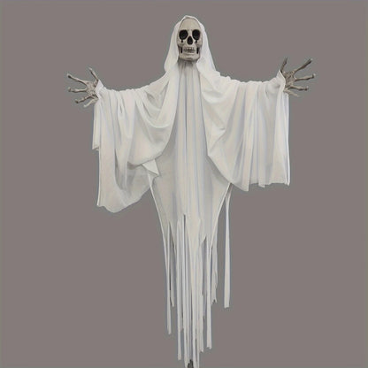 Classic Horror Ghost Doll Hanging Decoration, Spooky Halloween Skeleton Phantom Outdoor Pendant