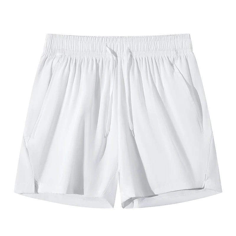 Solid Loose Fit Training Shorts