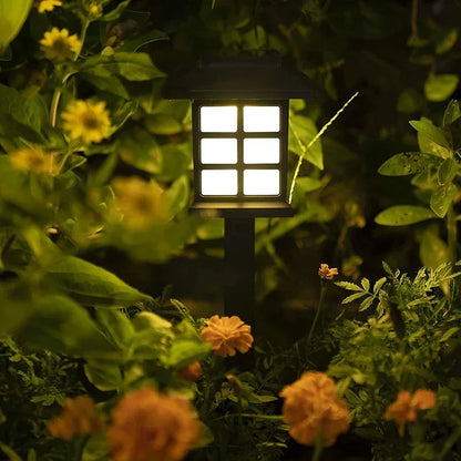 Solar LED Outdoor Pathway & Garden Landscape Lights