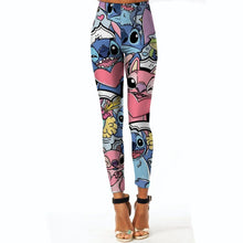 Colorful Print Ankle High Leggings