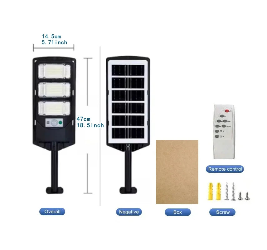 99000000LM 60000W Outdoor Solar LED Motion Sensor Street & Garden Light