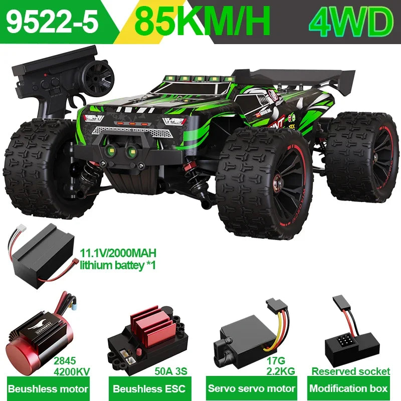 85KM/H High Speed 4WD Off-Road Drift Remote Control Car