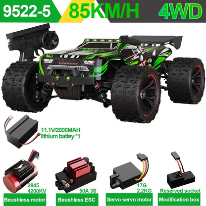 85KM/H High Speed 4WD Off-Road Drift Remote Control Car