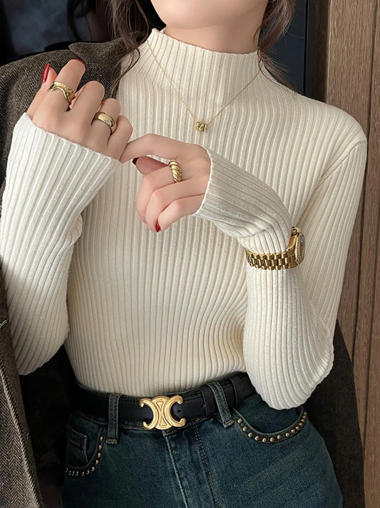 Pullover Casual Turtleneck Sweater