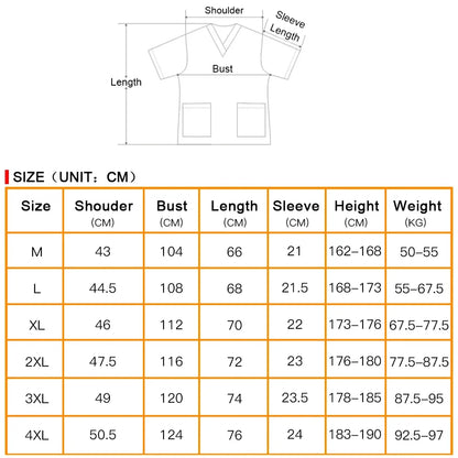Short Sleeve Restaurant Chef Kitchen Work Uniform